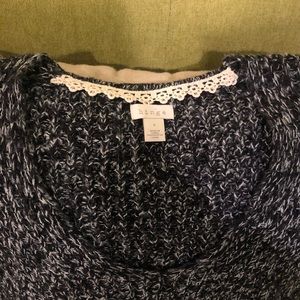 Sweater new with tag grey color